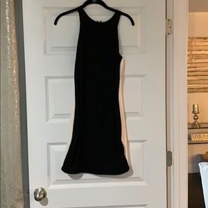 Bebe two tones bodycon dress